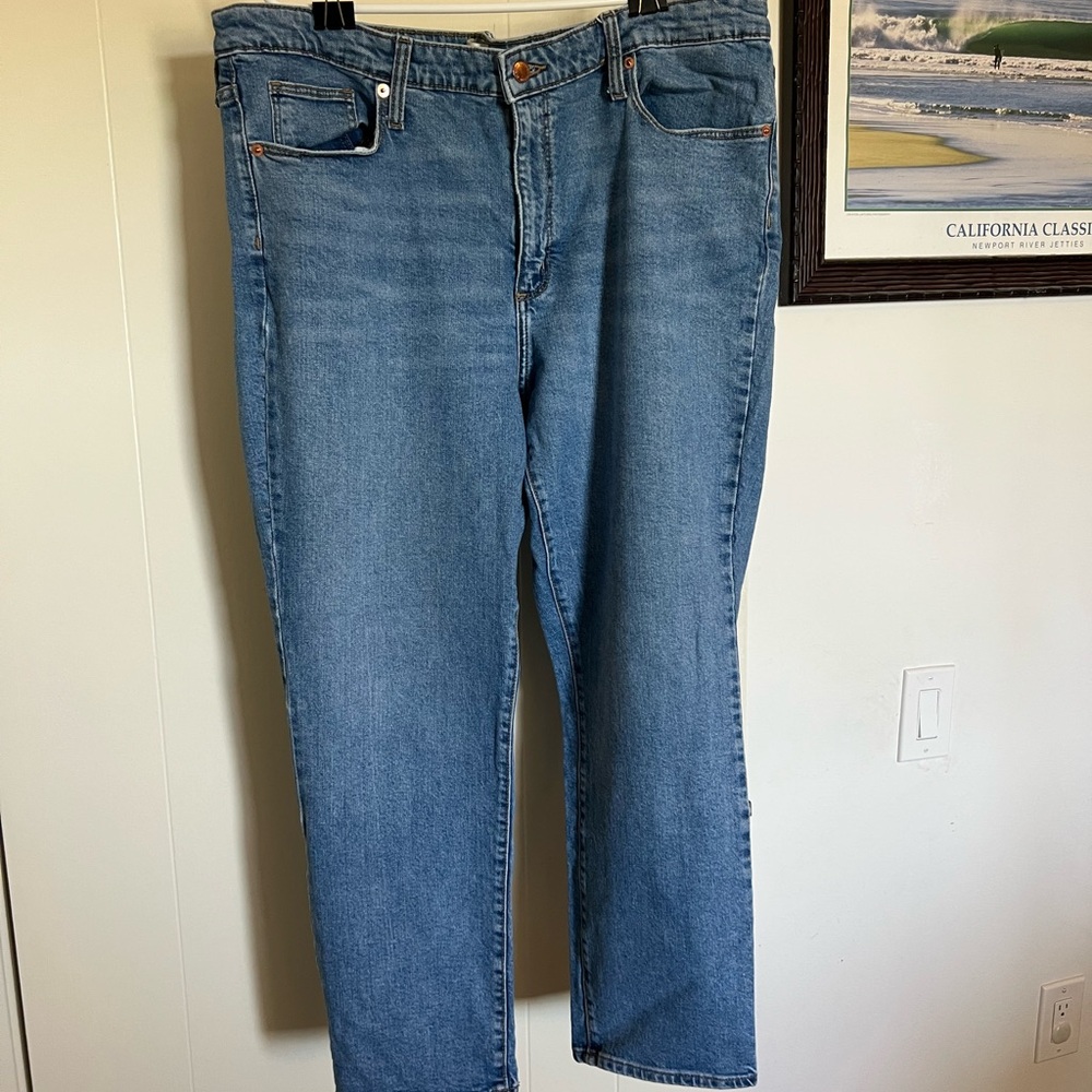 Universal Thread 18/34r high rise slim straight Blue Jeans